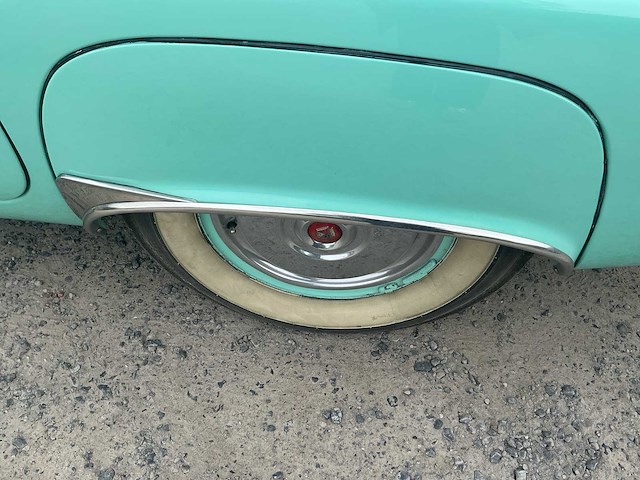 1955 ford thunderbird 55 oldtimer - afbeelding 4 van  47