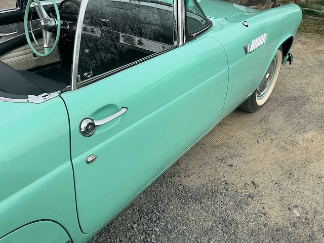 1955 ford thunderbird 55 oldtimer - afbeelding 25 van  47