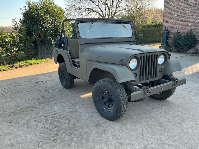 1955 willy jeep m38a1 legervoertuig - afbeelding 14 van  18
