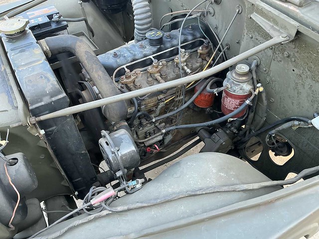 1955 willy jeep m38a1 legervoertuig - afbeelding 16 van  17