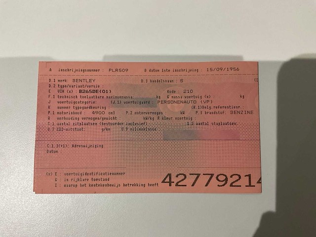 1956 bentley s1 sport oldtimer - afbeelding 27 van  39