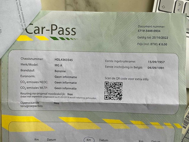 1957 mg a oldtimer - afbeelding 27 van  36