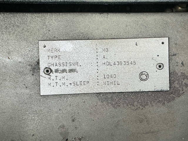 1957 mg a oldtimer - afbeelding 30 van  36