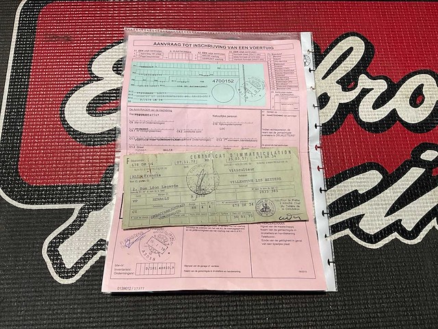 1957 renault 4cv - afbeelding 35 van  40