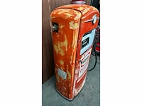 1958 american signal gasoline benzinepomp met originele patina - afbeelding 5 van  7