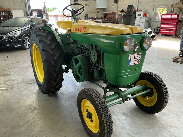 1958 vierzon super 202 oldtimer tractor - afbeelding 20 van  23