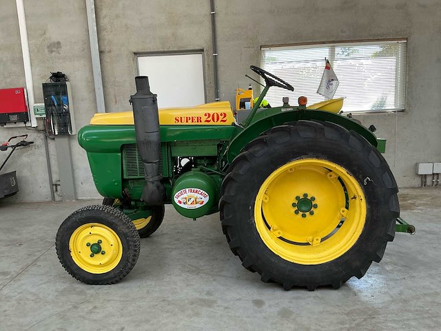 1958 vierzon super 202 oldtimer tractor - afbeelding 12 van  23
