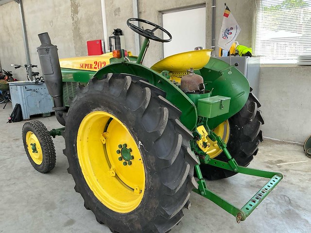 1958 vierzon super 202 oldtimer tractor - afbeelding 17 van  23