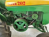 1958 vierzon super 202 oldtimer tractor - afbeelding 22 van  23