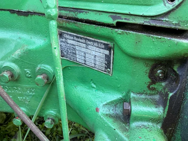 1959 deutz d25 oldtimer tractor - afbeelding 6 van  11