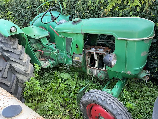 1959 deutz d25 oldtimer tractor - afbeelding 1 van  11