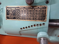 1960 colchester lathe master 6 1/2 gereviseerde draaibank met frequentieregelaar en snelwisselsysteem - afbeelding 2 van  8