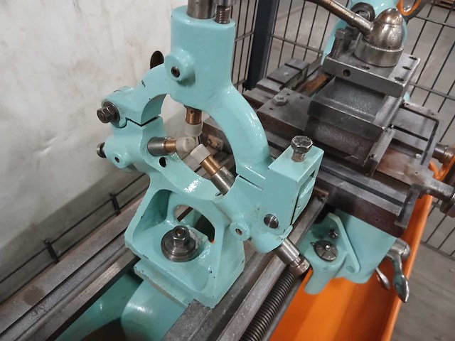 1960 colchester lathe master 6 1/2 gereviseerde draaibank met frequentieregelaar en snelwisselsysteem - afbeelding 6 van  8