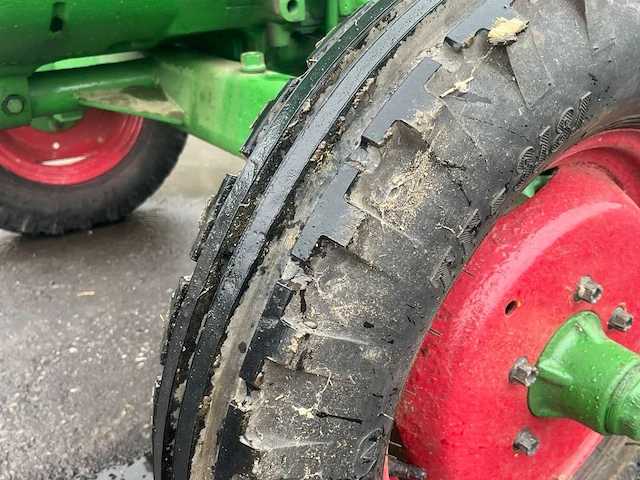 1960 deutz 40d antieke tractor - afbeelding 11 van  11