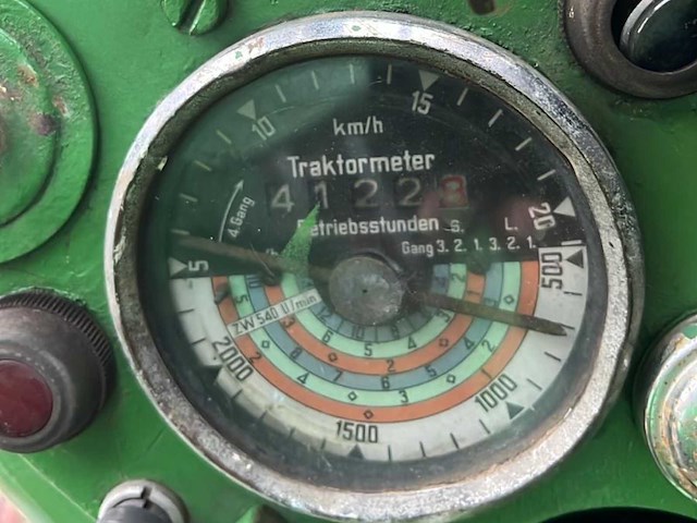 1960 deutz 40d antieke tractor - afbeelding 2 van  11