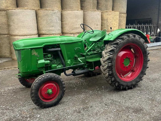 1960 deutz 40d antieke tractor - afbeelding 4 van  11