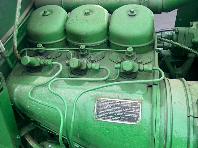 1960 deutz 40d antieke tractor - afbeelding 10 van  11