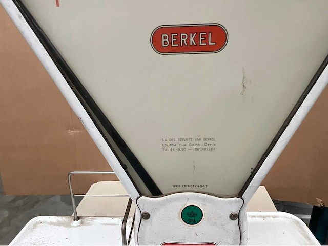 1962 berkel balance mechanical vintage balance - afbeelding 6 van  6
