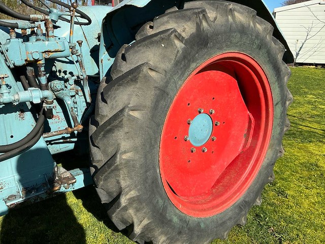 1962 eicher ed500 oldtimer tractor - afbeelding 10 van  13