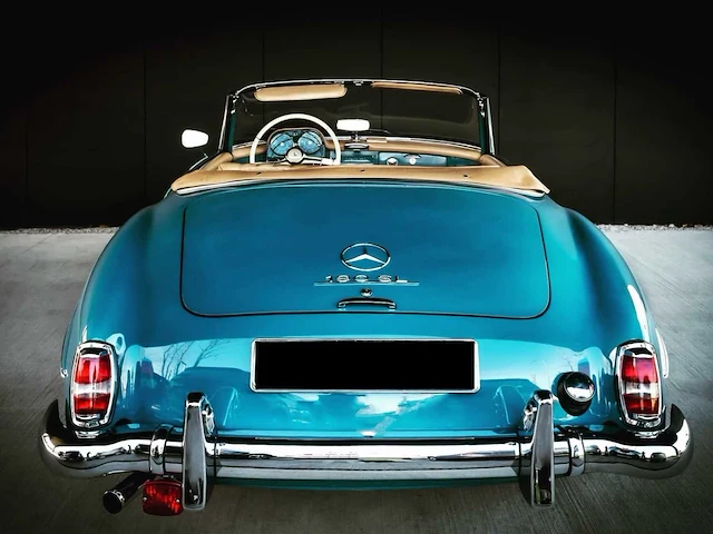 1962 mercedes-benz 190 sl coupé (w121) – originele hardtop – historische documentatie 190 sl coupé - afbeelding 39 van  39