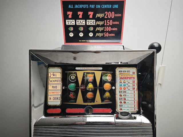 1963 - 742 - - speelautomaat - afbeelding 1 van  12