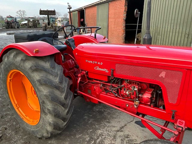1963 hanomag granit 500 oldtimer tractor - afbeelding 2 van  29