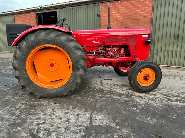 1963 hanomag granit 500 oldtimer tractor - afbeelding 26 van  29