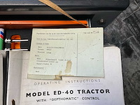 1964 allis-chalmers ed40 oldtimer tractor - afbeelding 25 van  38