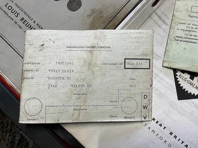 1964 allis-chalmers ed40 oldtimer tractor - afbeelding 32 van  38