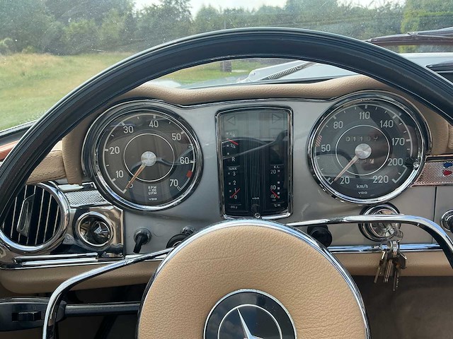 1964 mercedes 230sl pagode (+taxatie!) - afbeelding 3 van  14