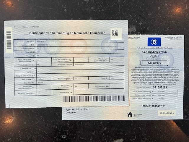 1964 mercedes 230sl pagode (+taxatie!) - afbeelding 13 van  14