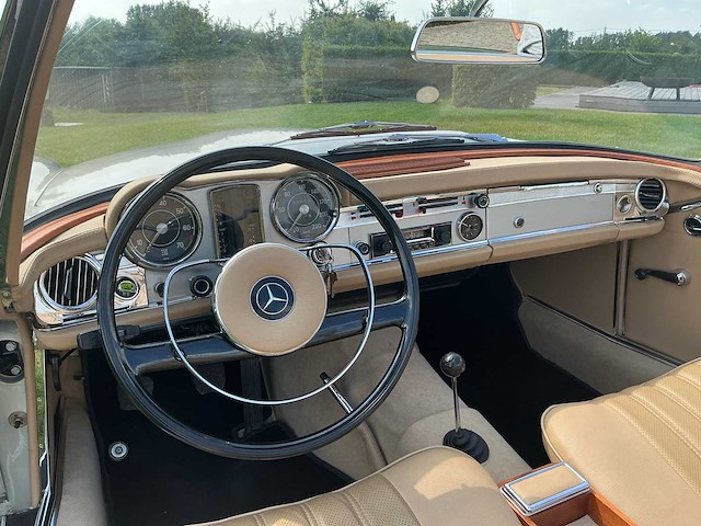 1964 mercedes 230sl pagode (+taxatie!) - afbeelding 5 van  43