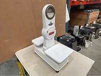 1965 berkel balance mechanische dubbelplate vintage balance - afbeelding 3 van  5