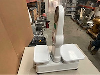 1965 berkel balance mechanische dubbelplate vintage balance - afbeelding 4 van  5