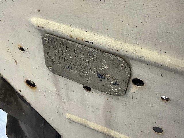1965 ford 4000 bosbouwtractor - afbeelding 14 van  27