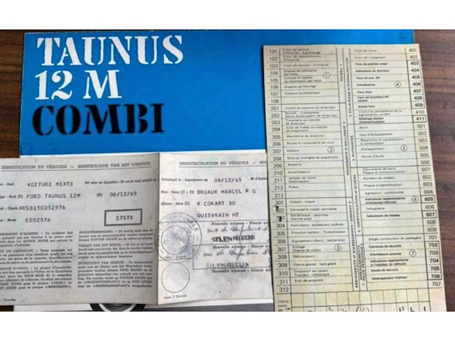 1965 ford taunus 12m kombi - afbeelding 5 van  13