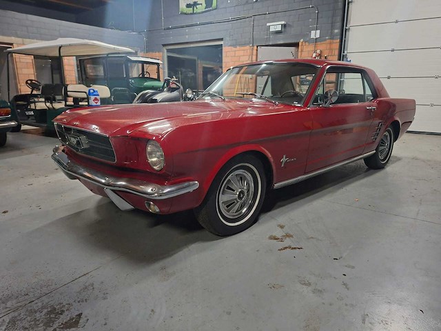 1966 ford mustang 200 ci automaat - roestvrij - afbeelding 12 van  29