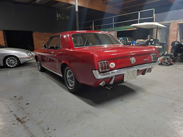 1966 ford mustang 200 ci automaat - roestvrij - afbeelding 24 van  29