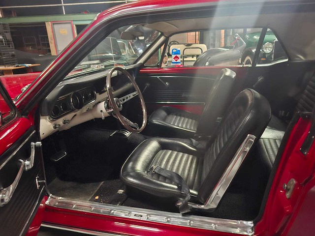 1966 ford mustang 200 ci automaat - roestvrij - afbeelding 26 van  29