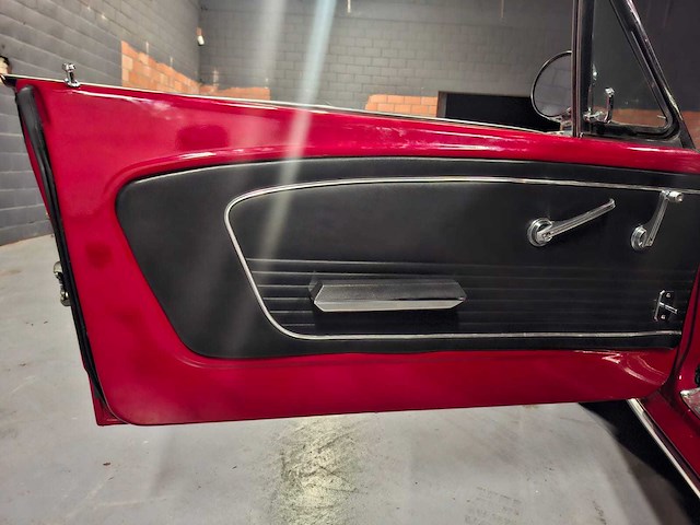 1966 ford mustang 200 ci automaat - roestvrij - afbeelding 29 van  29