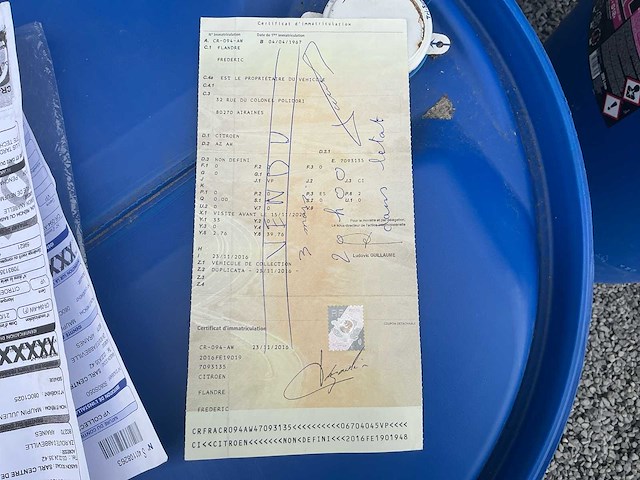 1967 citroën 2cv personenauto - afbeelding 29 van  37