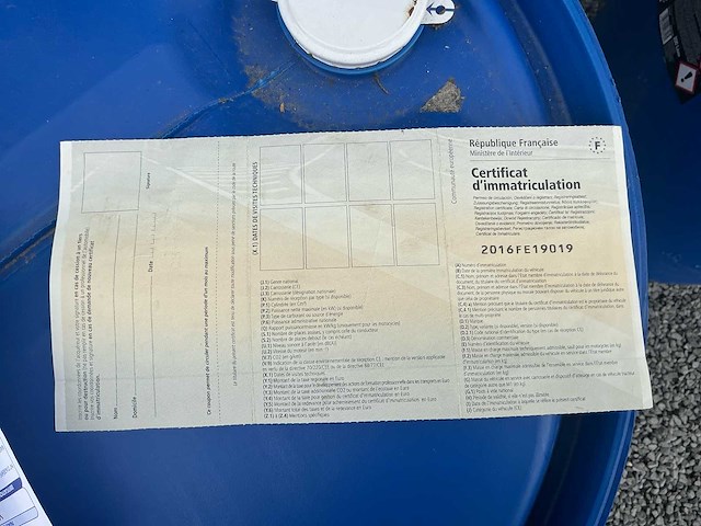 1967 citroën 2cv personenauto - afbeelding 21 van  37