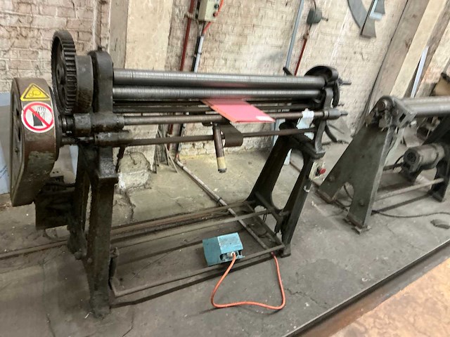 1967 otto sohn plaatwalsmachine - afbeelding 3 van  5