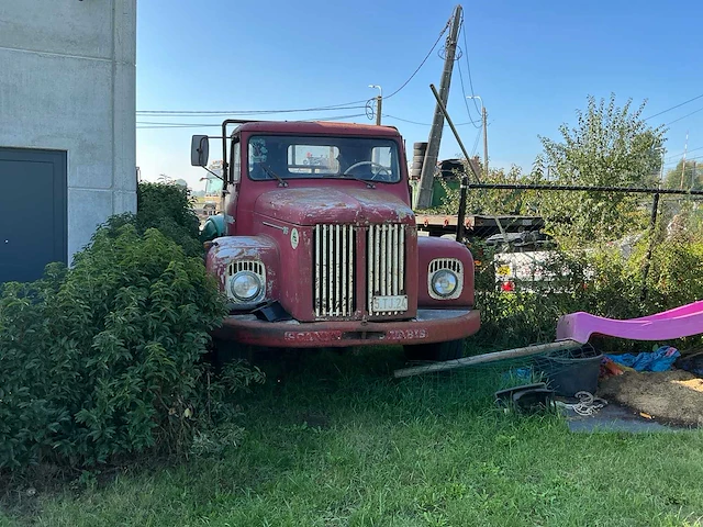 1967 scania vabis oldtimer vrachtwagen - afbeelding 1 van  24