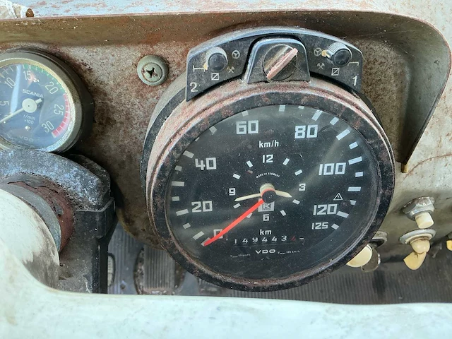 1967 scania vabis oldtimer vrachtwagen - afbeelding 3 van  24