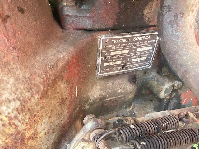 1967 someca 615 vintage tractor - afbeelding 14 van  19