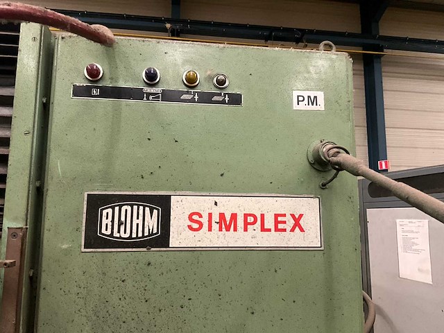 1968 blohm simplex vlakslijpmachine - afbeelding 3 van  3