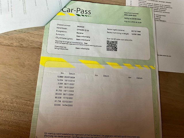 1968 citroen ds20 - oldtimer - afbeelding 41 van  50