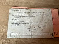 1968 citroen ds20 - oldtimer - afbeelding 44 van  50