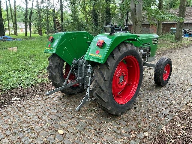 1968 deutz 4006 oldtimer tractor - afbeelding 17 van  21